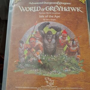 Advanced Dungeons & Dragons World of Greyhawk: Isle of the Ape - Brown Edition
